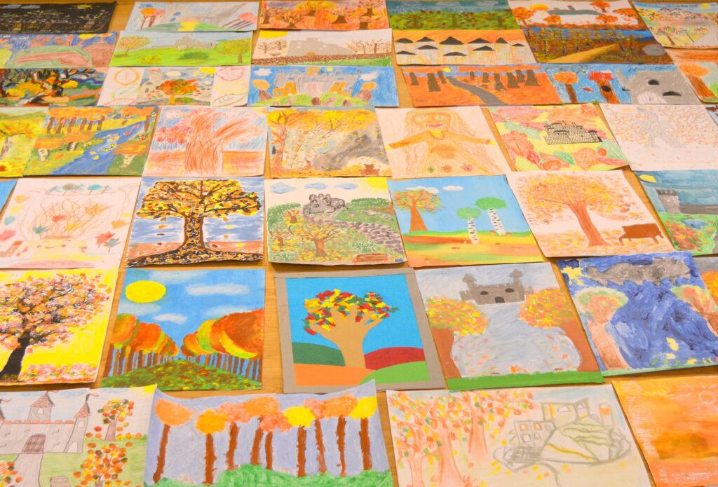 Wyniki – VII Międzypowiatowy Konkurs Plastyczny „Barwy Jesieni na Jurze” organizowanym przez Gminny Ośrodek Kultury w Poraju